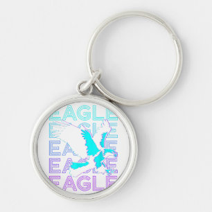 Eagle Retro  Key Ring