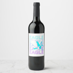 Eagle Retro Wine Label