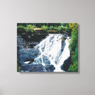 Eagle River Falls canvas print