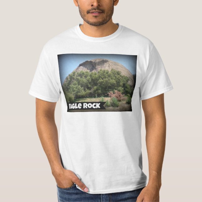 Eagle Rock California Monument Landmark T-Shirt (Front)