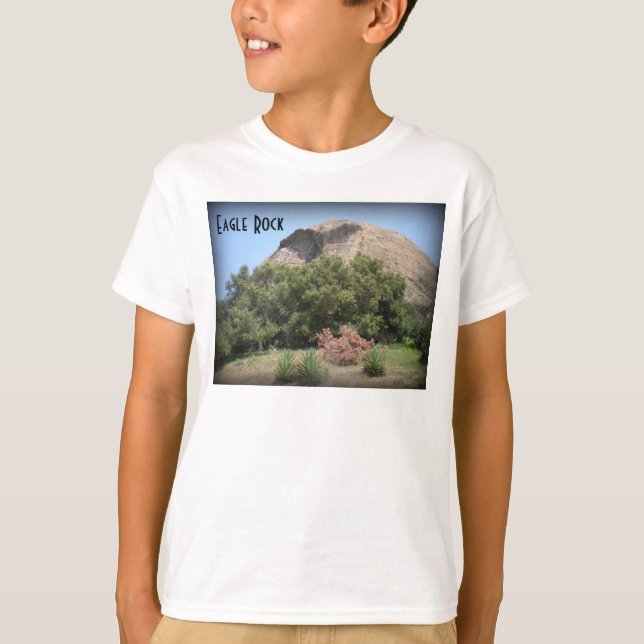 Eagle Rock California Monument Landmark T-Shirt (Front)