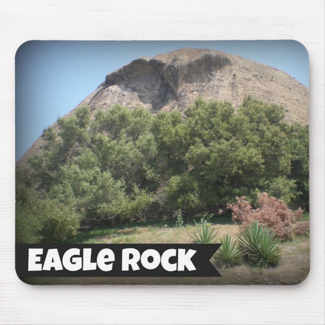 Eagle Rock, California Mouse Mat (Front)