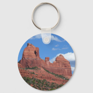 Eagle Rock I Sedona Arizona Travel Photography Key Ring