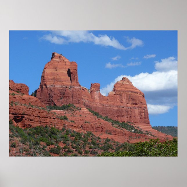 Eagle Rock I Sedona Arizona Travel Photography Poster (Front)