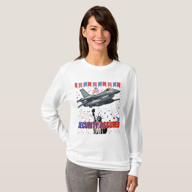 Eagle’s Freedom Flight white T-Shirt (Front Full)