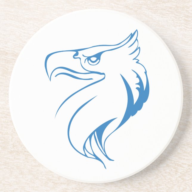 Eagle’s head coaster (Front)