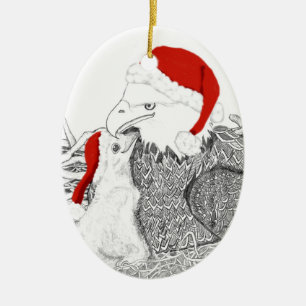 Eagle Santa Ornament Harriet + E16 A Mother's Love