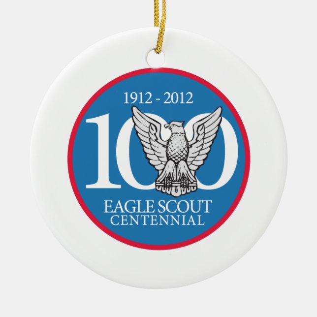 Eagle Scout Centennial Ornament (Front)