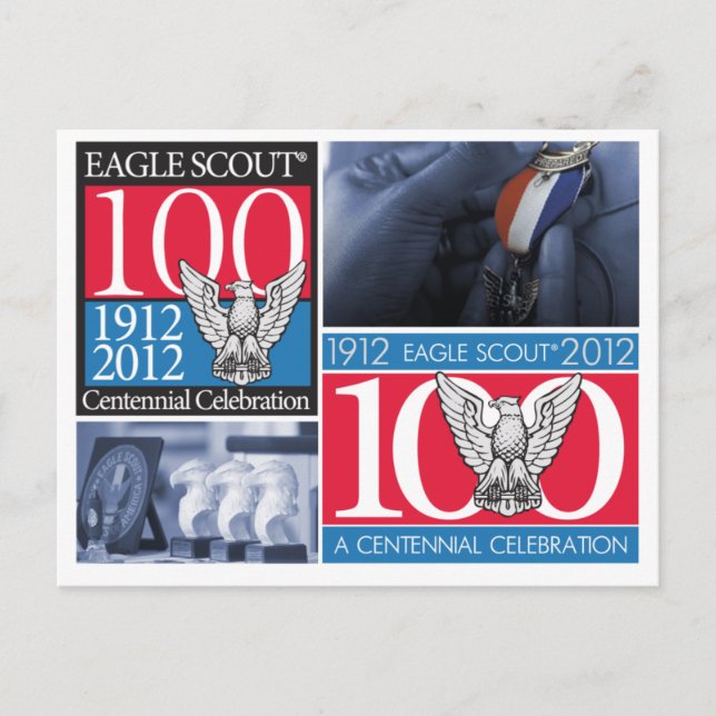Eagle Scout Centennial Post Card (Front)