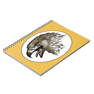 Eagle Screaming Notebook