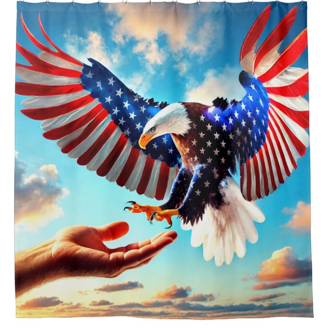 Eagle Shower Curtain (Front)