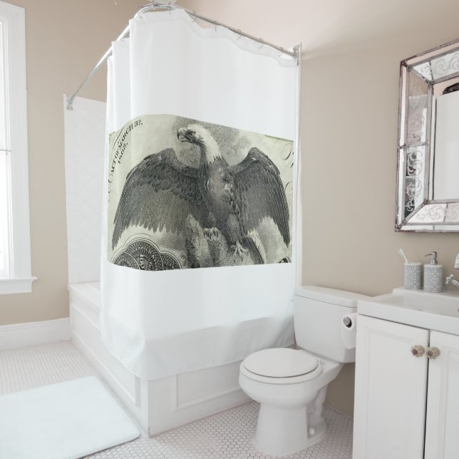 Eagle Shower Curtain (In Situ)