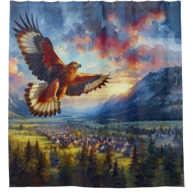 Eagle Shower Curtain (Front)