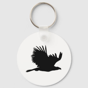 Eagle silhouette Gifts Key Ring