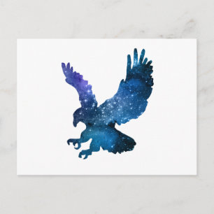 Eagle Silhouette Postcard