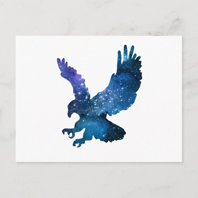 Eagle Silhouette Postcard (Front)