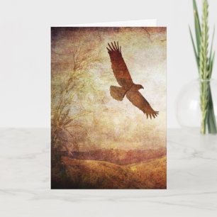 Eagle Soar Sympathy card
