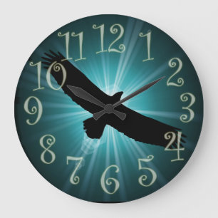 Eagle Soaring, Large Clock