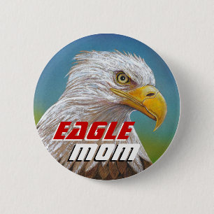 EAGLE SPIRIT - Mum Button