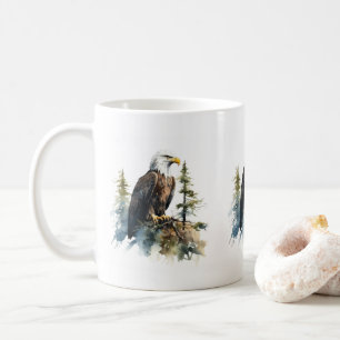 Eagle Spreading Wings Mug