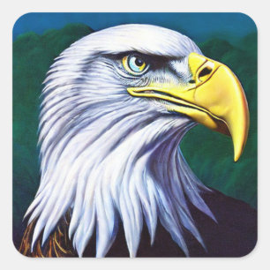 Eagle Square Sticker