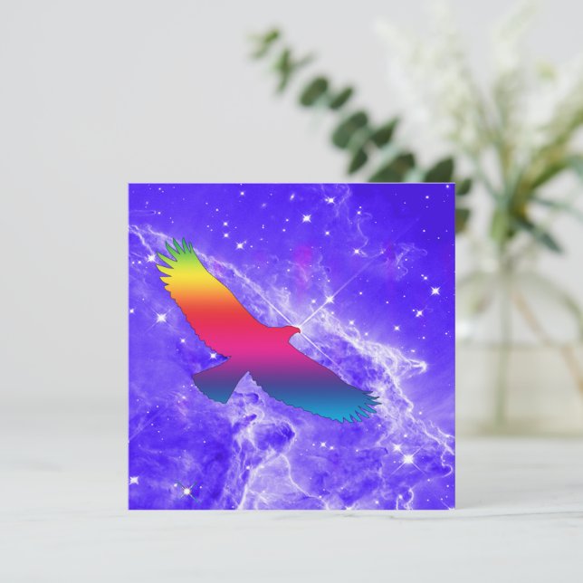 Eagle Star  Card (Standing Front)