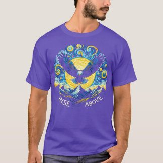 Eagle starry night 1 T-Shirt