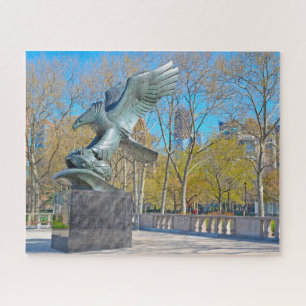 Eagle Statue New York. Jigsaw Puzzle