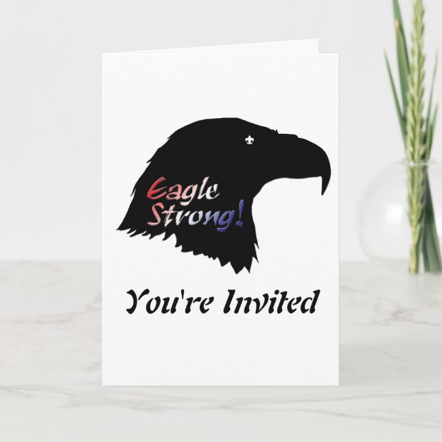 Eagle Strong Court of Honour Invitation (Front)