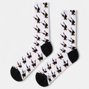 Eagle Swooping Down Socks