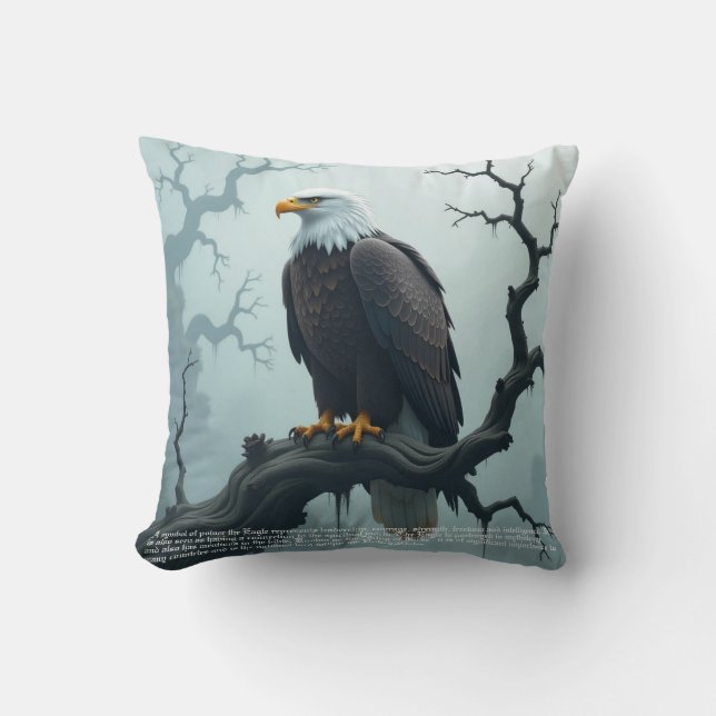 Eagle Symbolism  Cushion (Front)