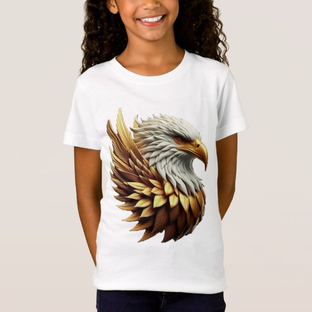 "Eagle Tattoo T-Shirt Design" (Front)