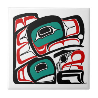 Eagle Tile - NW Coast Native American Style