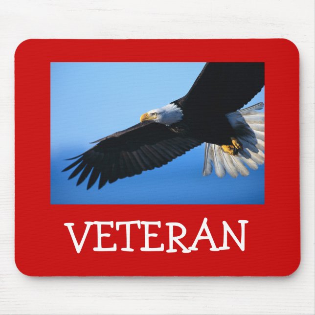 Eagle, VETERAN Mouse Mat (Front)