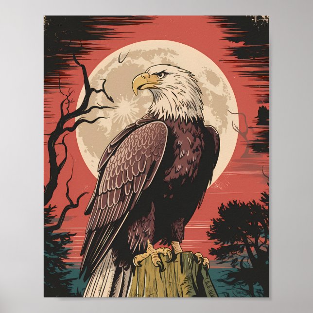 Eagle Vigilante del Bosque Poster (Front)