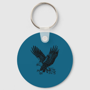 Eagle Vintage For Men Women Adults Youth Toddler K Key Ring