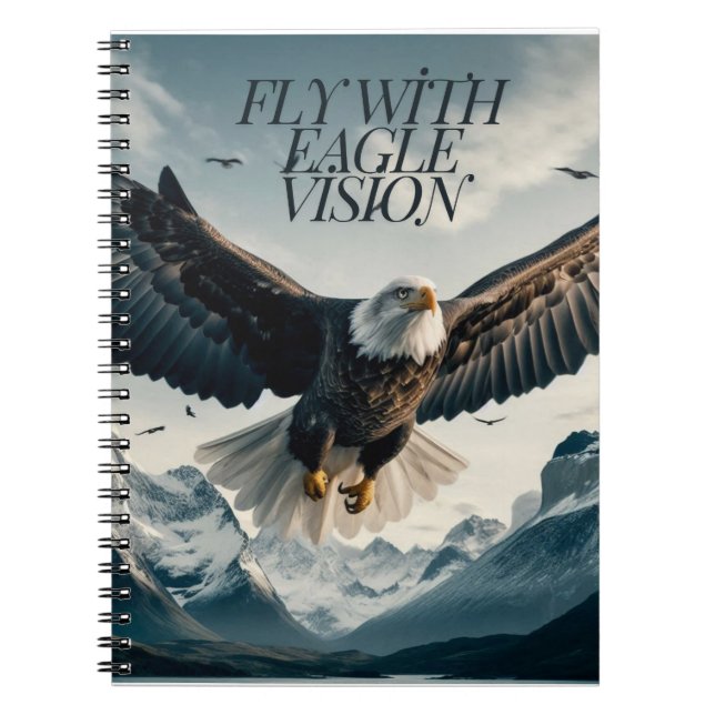 Eagle Vision Spiral Notebook (Front)