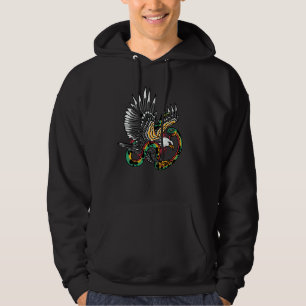 Eagle vs Snake Tattoo Design Hoodie