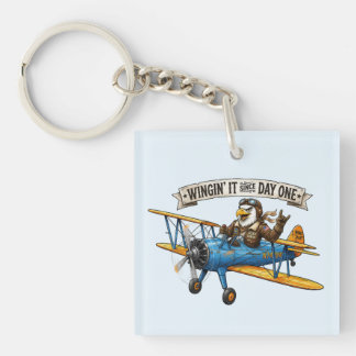 Eagle Winging It Key Ring