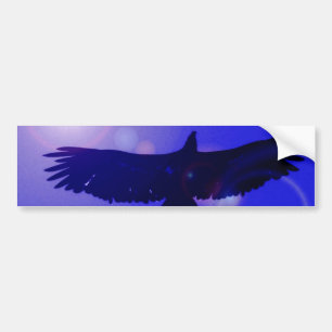 Eagle Wings Bumper Sticker