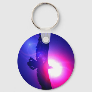 Eagle Wings - Eagle in Flight Key Ring