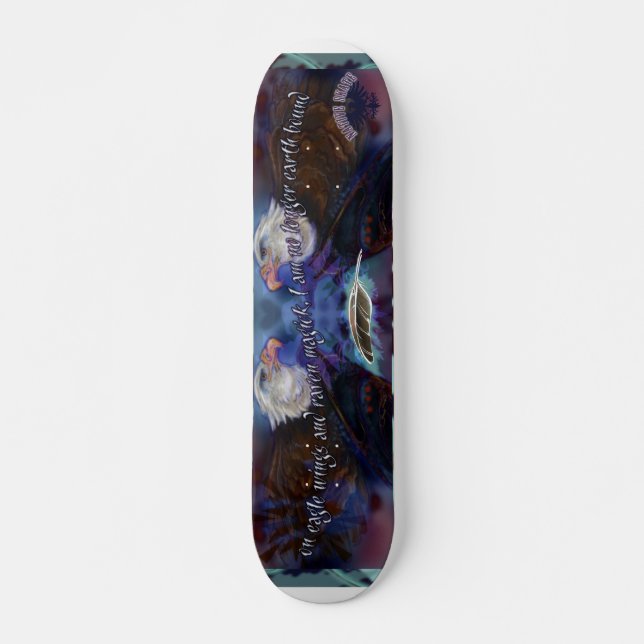 Eagle Wings Skateboard (Front)