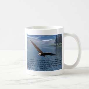Eagle with Poem Coffee Mug