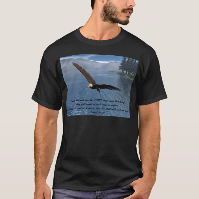 Eagle with Scripture T-Shirt (Front)