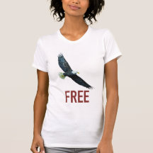 Eagle with text "Free"