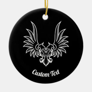 Eagle with two Heads Ceramic Ornament