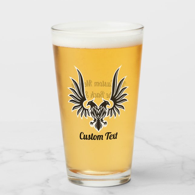 Eagle with two Heads Glass (Front Filled)