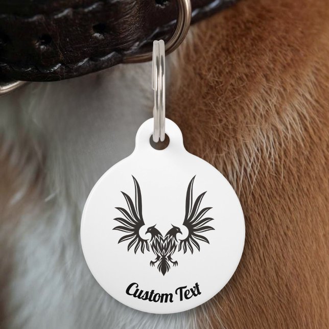 Eagle with two Heads Pet Name Tag (Creator Uploaded)
