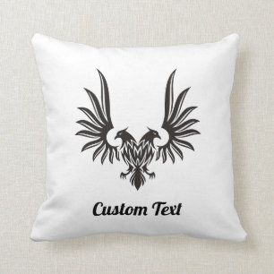 Eagle with two Heads Throw Pillow