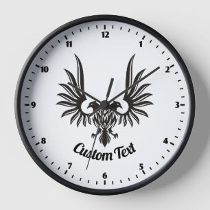 Eagle with two Heads Wall Clock